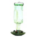 Woodstream Woodstream Perky-Pet Antique Bottle Glass Hummingbird Feeder 24 Ounce Green 8120-2 517278